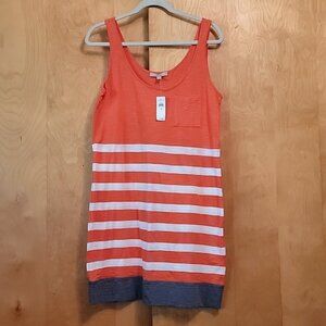 Banana Republic Sleeveless Striped Dress